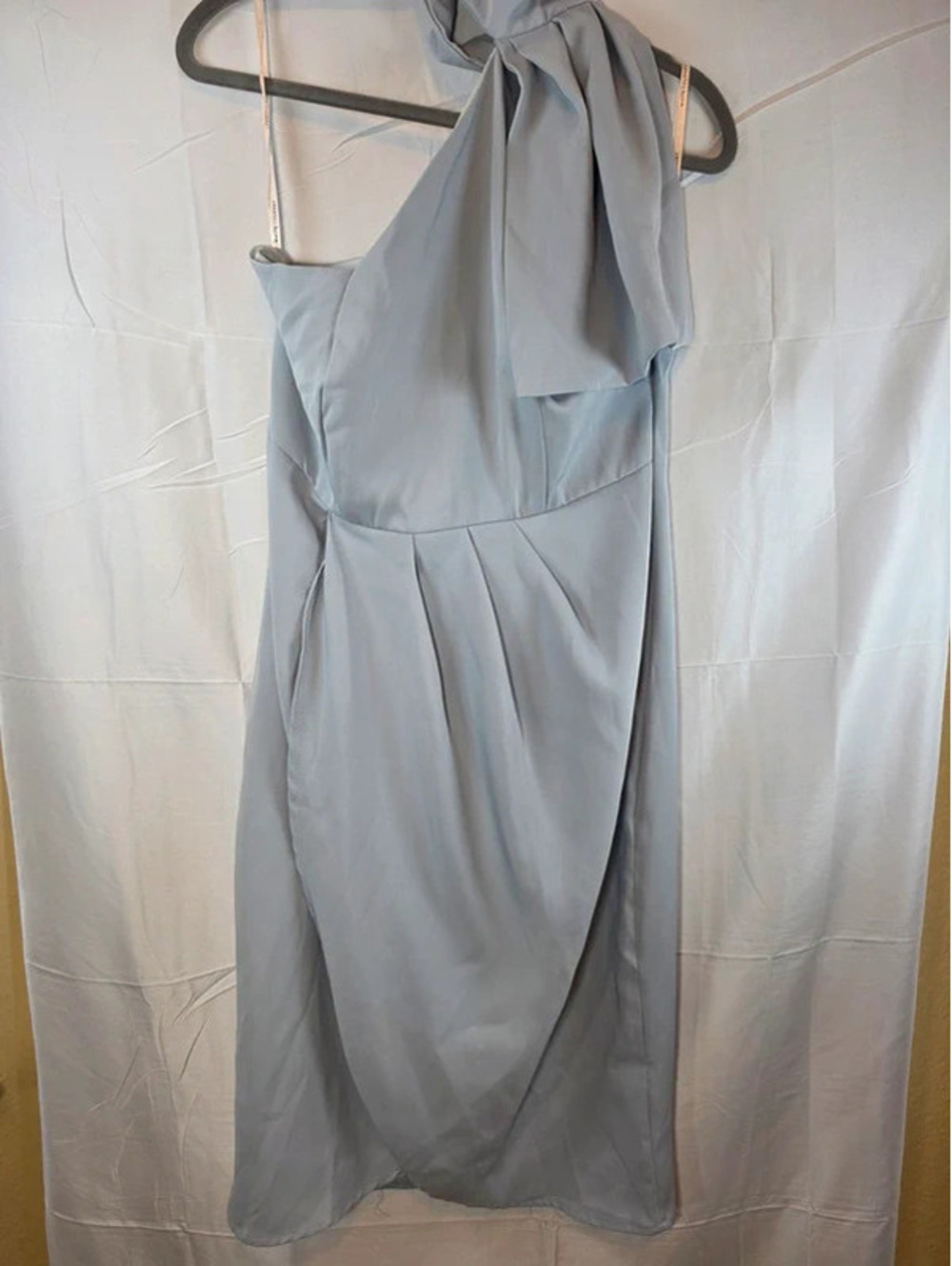 EDIT White Closet Light Blue Formal Pleated Dress Size 12